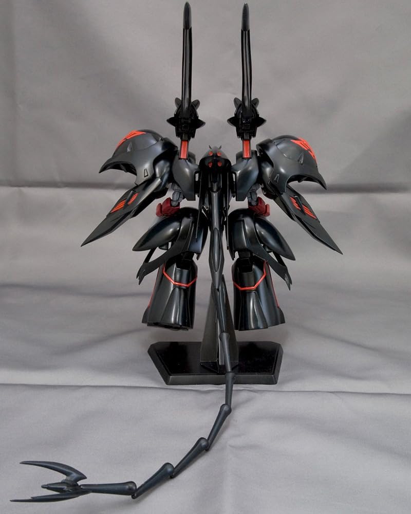 Martian Successor Nadesico -The prince of darkness- Black Sarena, approx. 185mm tall, non-scale plastic model