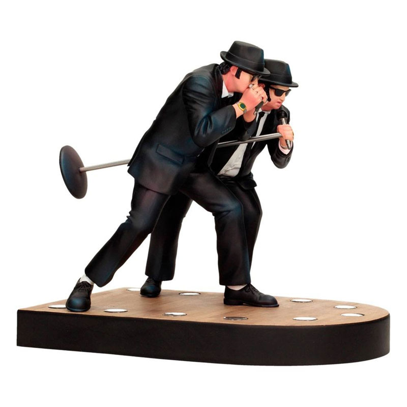 The Blues Brothers/Jake & Elwood (Singing The Blues ver.) 1/10 Statue with Light-Up Stage