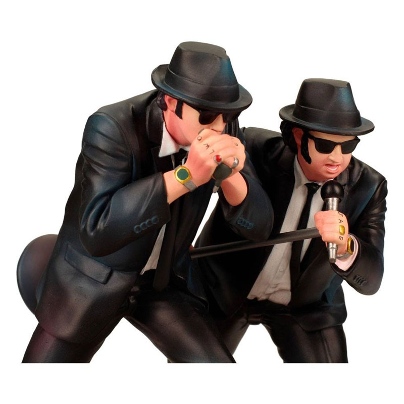 The Blues Brothers/Jake & Elwood (Singing The Blues ver.) 1/10 Statue with Light-Up Stage