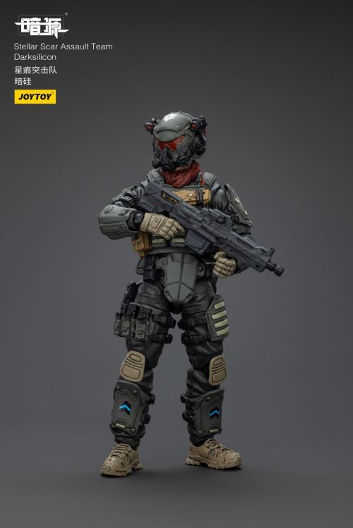 Scar Commando - Gravel Gold/Dark Silicon/Titanium Rock/Fiery Sulfur/Dark Manganese 1/18