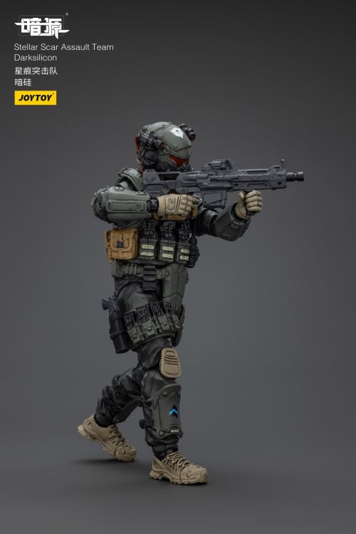 Scar Commando - Gravel Gold/Dark Silicon/Titanium Rock/Fiery Sulfur/Dark Manganese 1/18