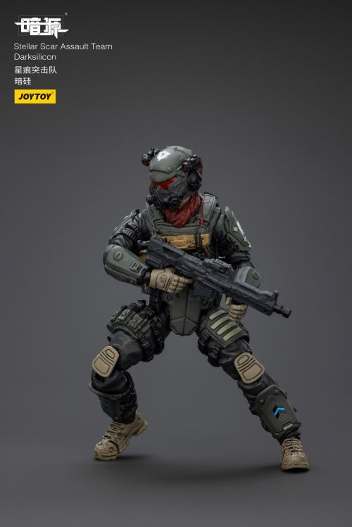 Scar Commando - Gravel Gold/Dark Silicon/Titanium Rock/Fiery Sulfur/Dark Manganese 1/18