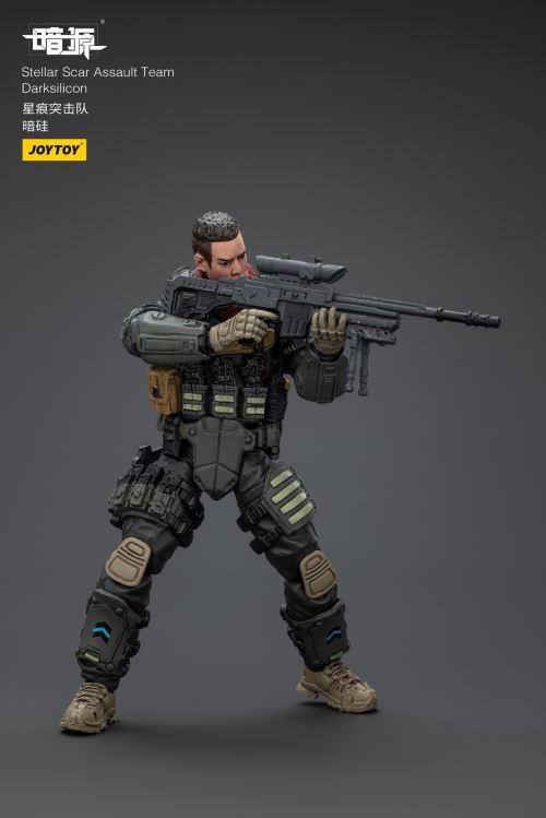 Scar Commando - Gravel Gold/Dark Silicon/Titanium Rock/Fiery Sulfur/Dark Manganese 1/18