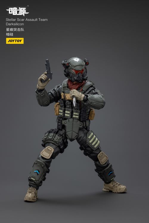 Scar Commando - Gravel Gold/Dark Silicon/Titanium Rock/Fiery Sulfur/Dark Manganese 1/18