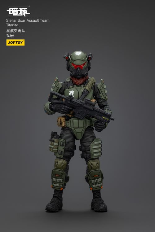 Scar Commando - Gravel Gold/Dark Silicon/Titanium Rock/Fiery Sulfur/Dark Manganese 1/18