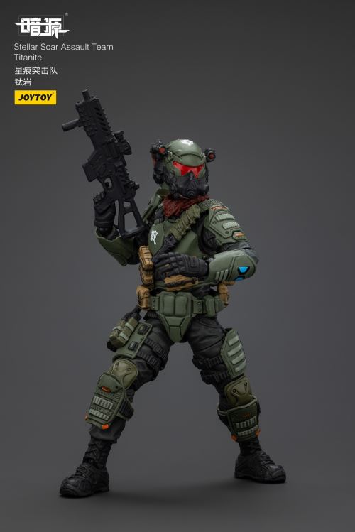 Scar Commando - Gravel Gold/Dark Silicon/Titanium Rock/Fiery Sulfur/Dark Manganese 1/18