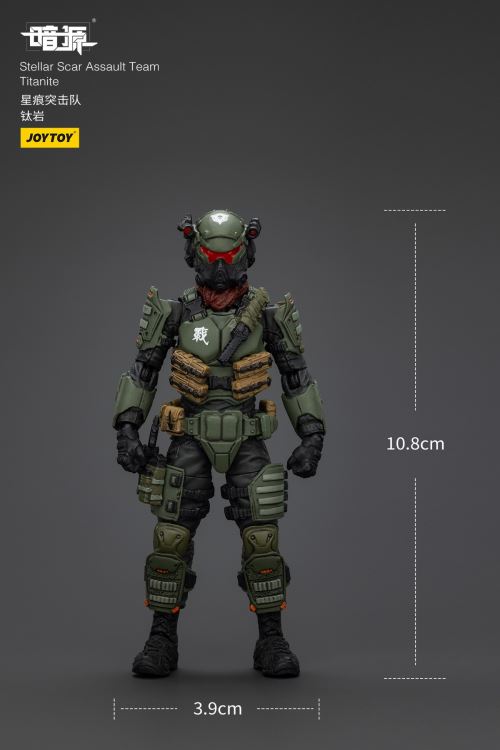 Scar Commando - Gravel Gold/Dark Silicon/Titanium Rock/Fiery Sulfur/Dark Manganese 1/18