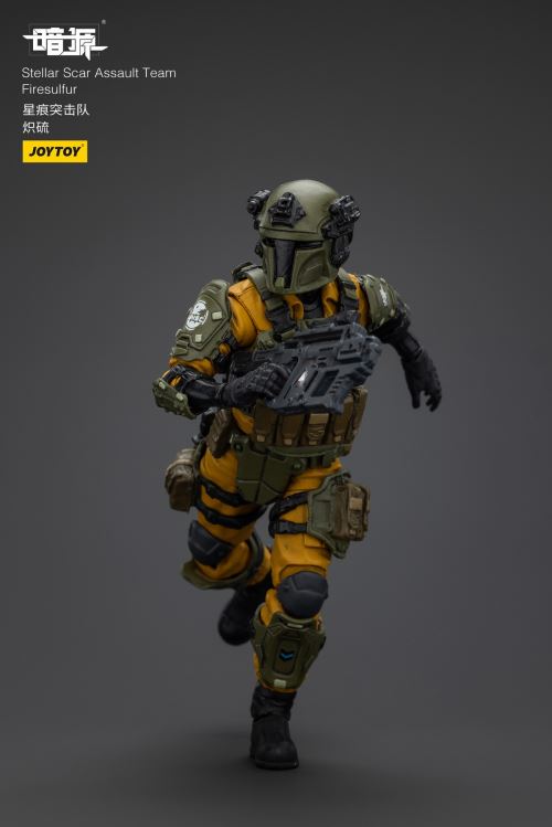 Scar Commando - Gravel Gold/Dark Silicon/Titanium Rock/Fiery Sulfur/Dark Manganese 1/18