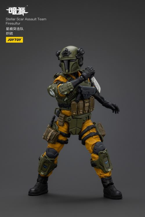 Scar Commando - Gravel Gold/Dark Silicon/Titanium Rock/Fiery Sulfur/Dark Manganese 1/18