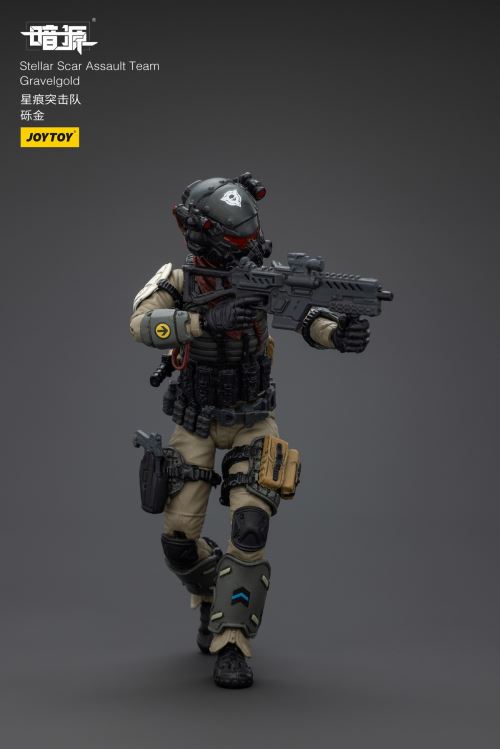 Scar Commando - Gravel Gold/Dark Silicon/Titanium Rock/Fiery Sulfur/Dark Manganese 1/18