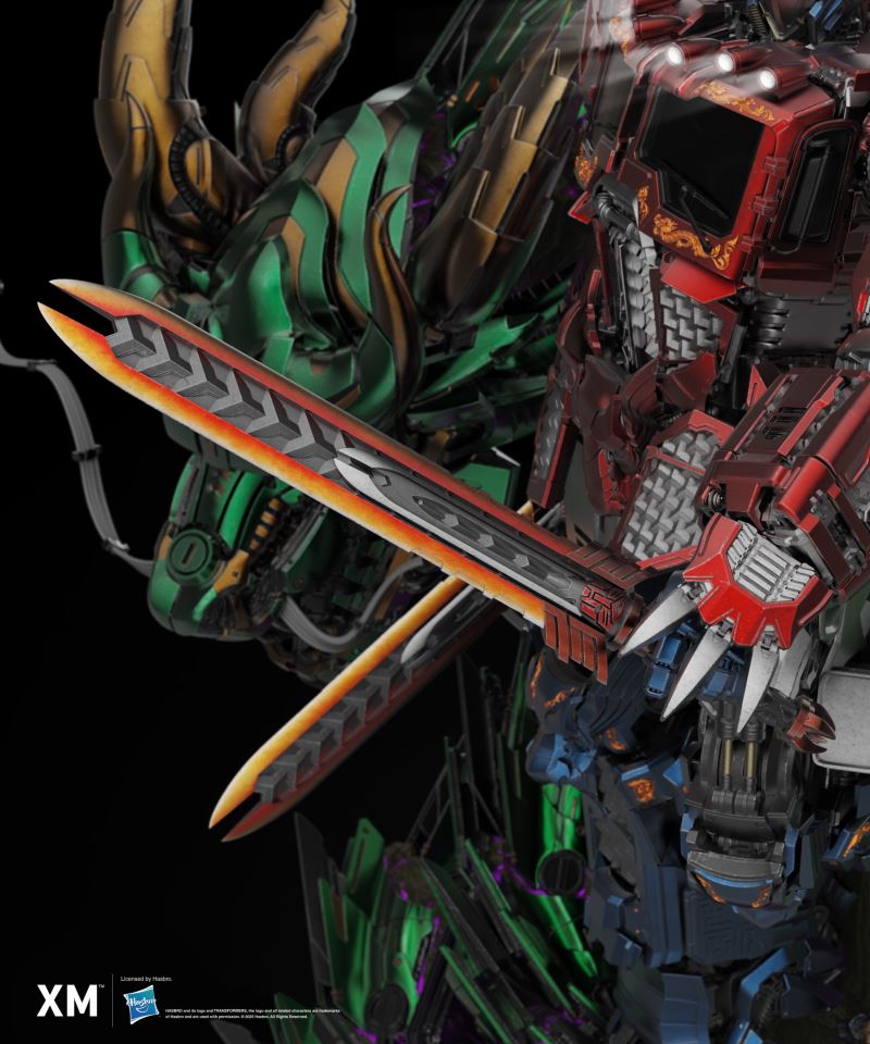 Optimus Prime - Azure Dragon Colour Version (Mythical Beasts Series)