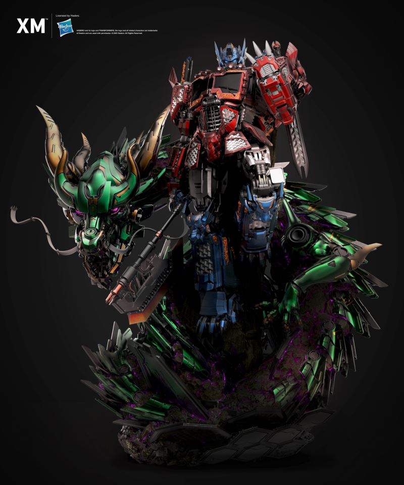 Optimus Prime - Azure Dragon Colour Version (Mythical Beasts Series)