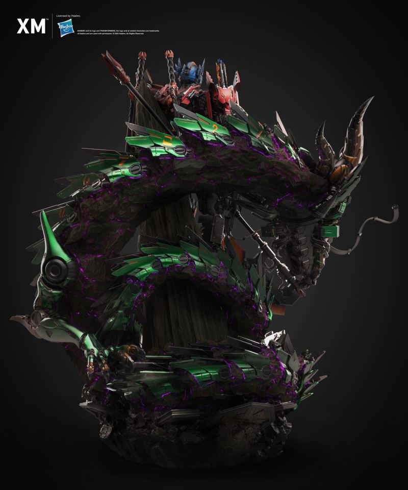 Optimus Prime - Azure Dragon Colour Version (Mythical Beasts Series)