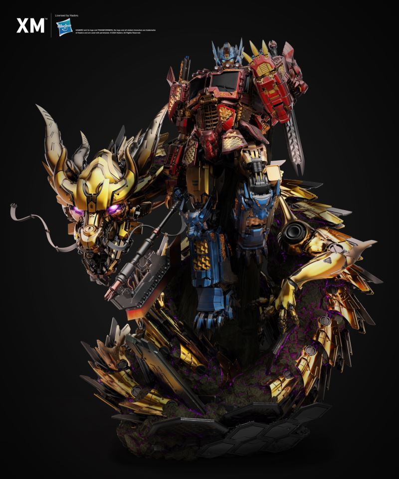 Optimus Prime - Azure Dragon Gold Version (Mythical Beasts Series)