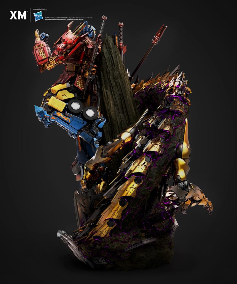 Optimus Prime - Azure Dragon Gold Version (Mythical Beasts Series)