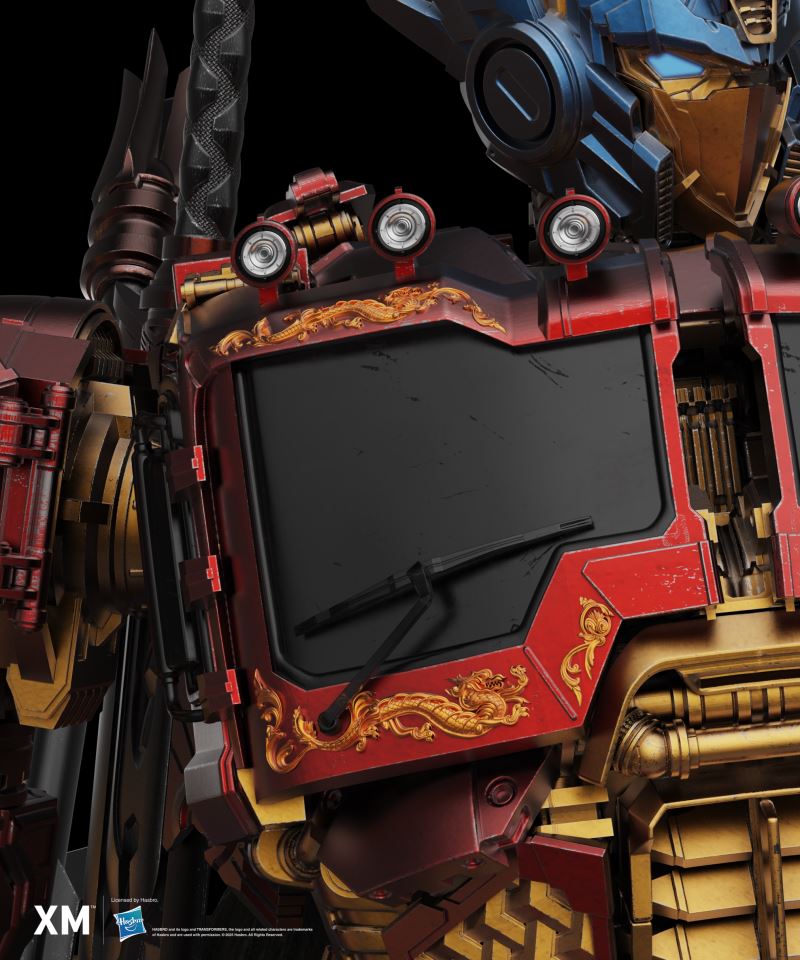 Optimus Prime - Azure Dragon Gold Version (Mythical Beasts Series)