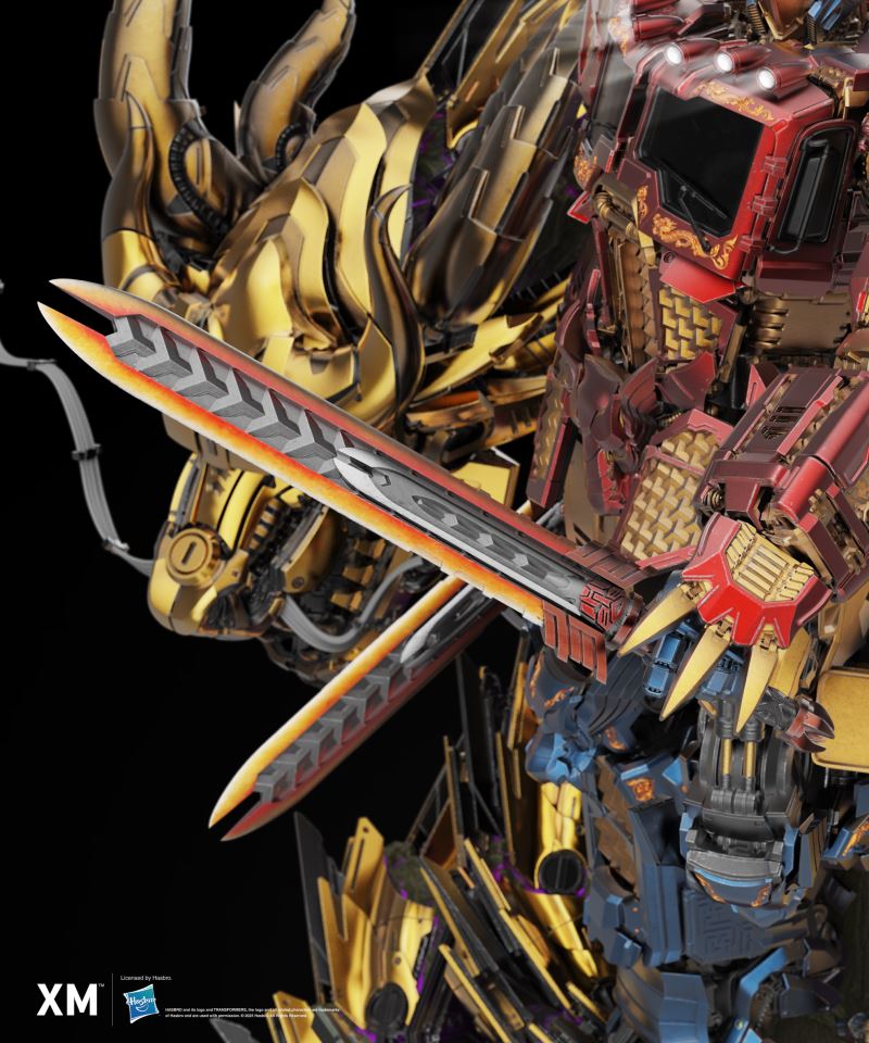 Optimus Prime - Azure Dragon Gold Version (Mythical Beasts Series)