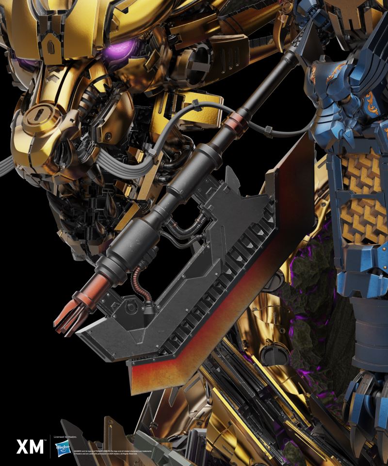 Optimus Prime - Azure Dragon Gold Version (Mythical Beasts Series)