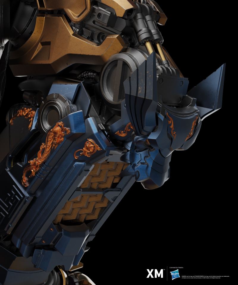 Optimus Prime - Azure Dragon Gold Version (Mythical Beasts Series)