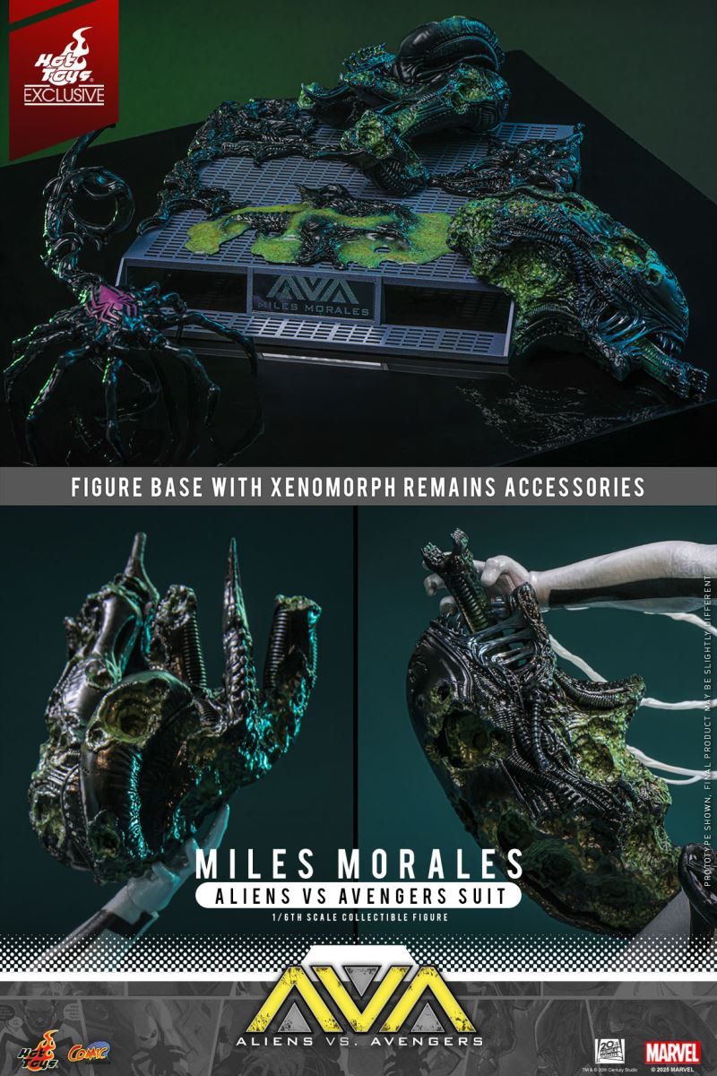 Aliens vs Avengers: Miles Morales (Aliens vs Avengers Suit) 1/6