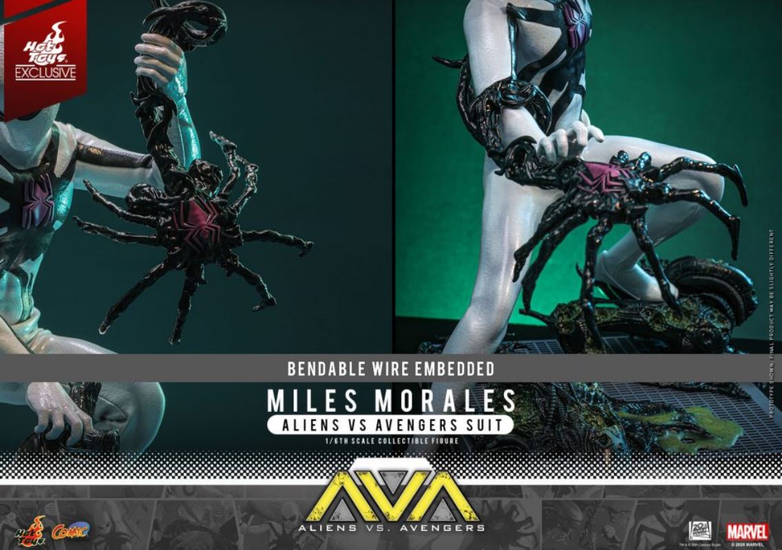 Aliens vs Avengers: Miles Morales (Aliens vs Avengers Suit) 1/6