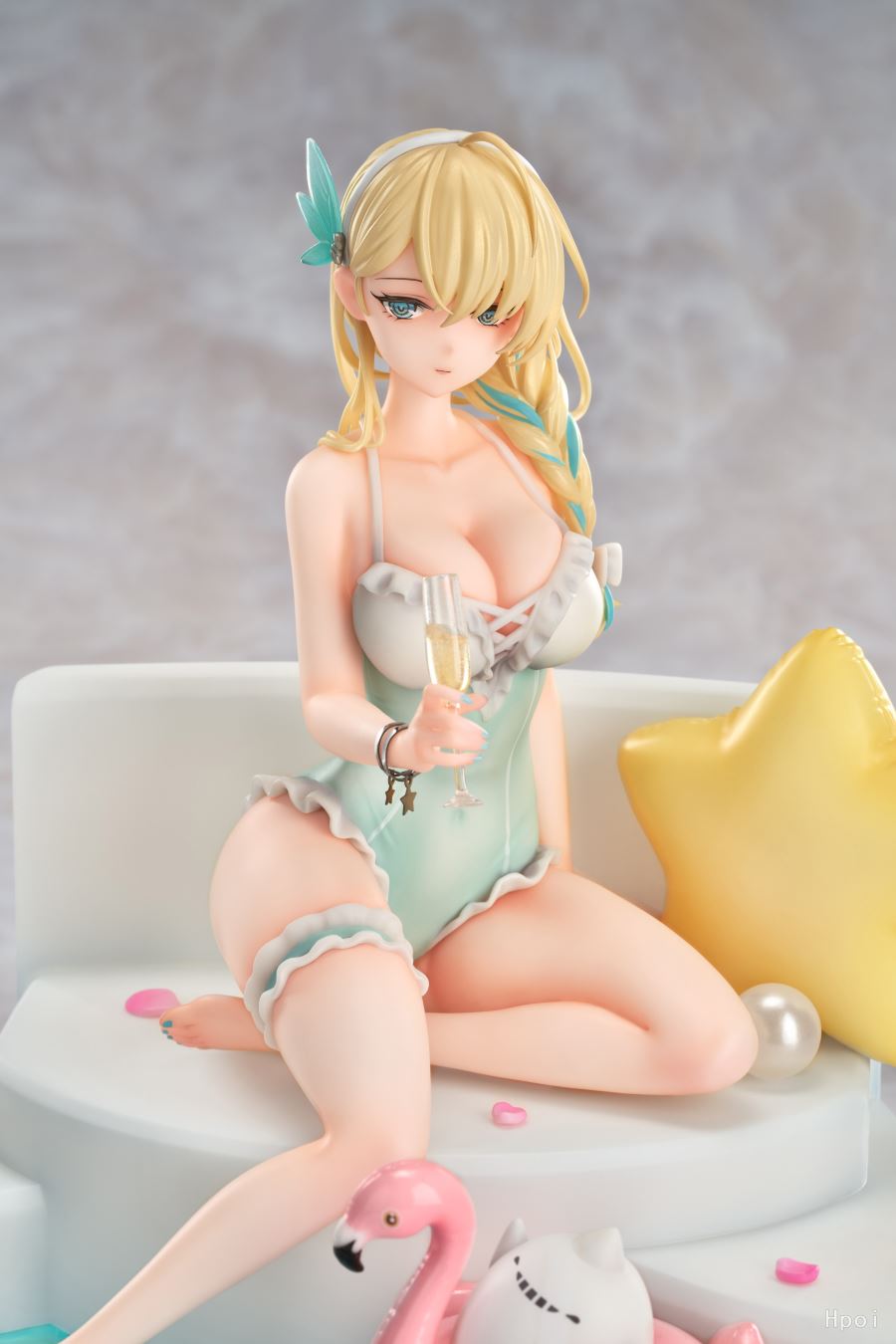Senkan Shoujo R Lexington (CV-16) Summer of Ingleside Ver. 1/7