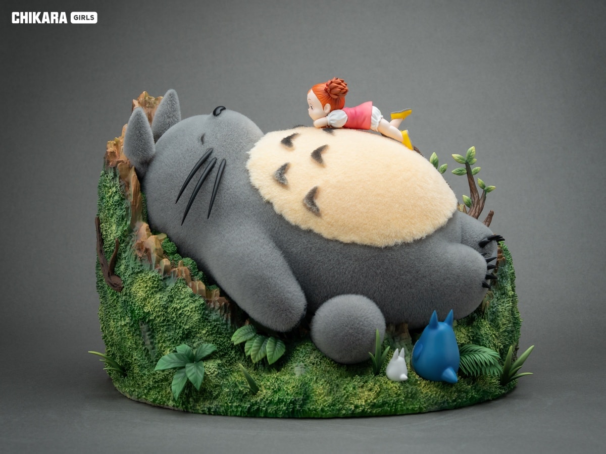 Sleeping Totoro and Mei