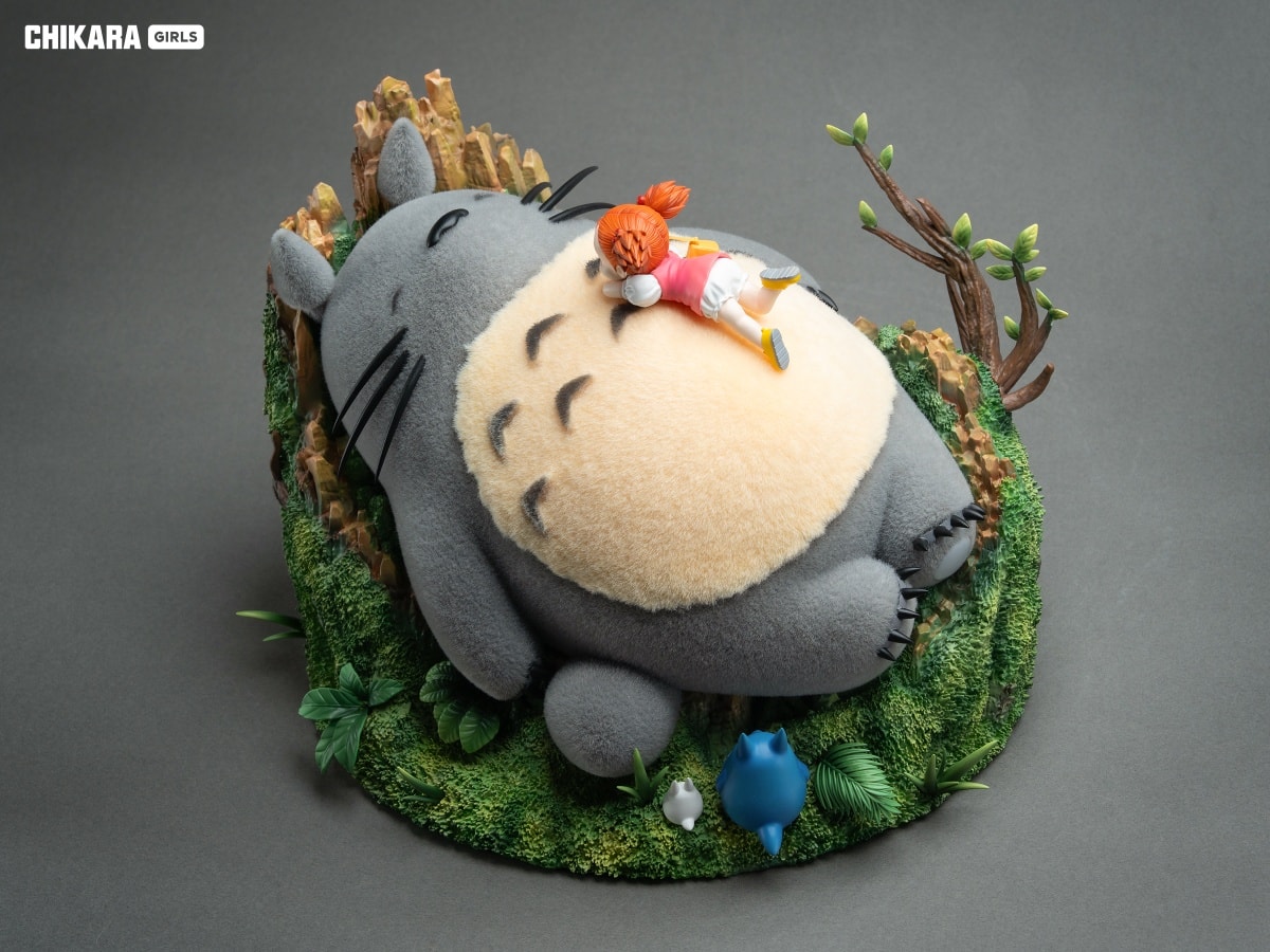 Sleeping Totoro and Mei
