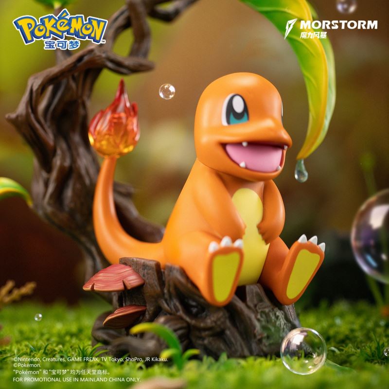 Pikachu, Psyduck, Charmander, Gengar - Pokemon