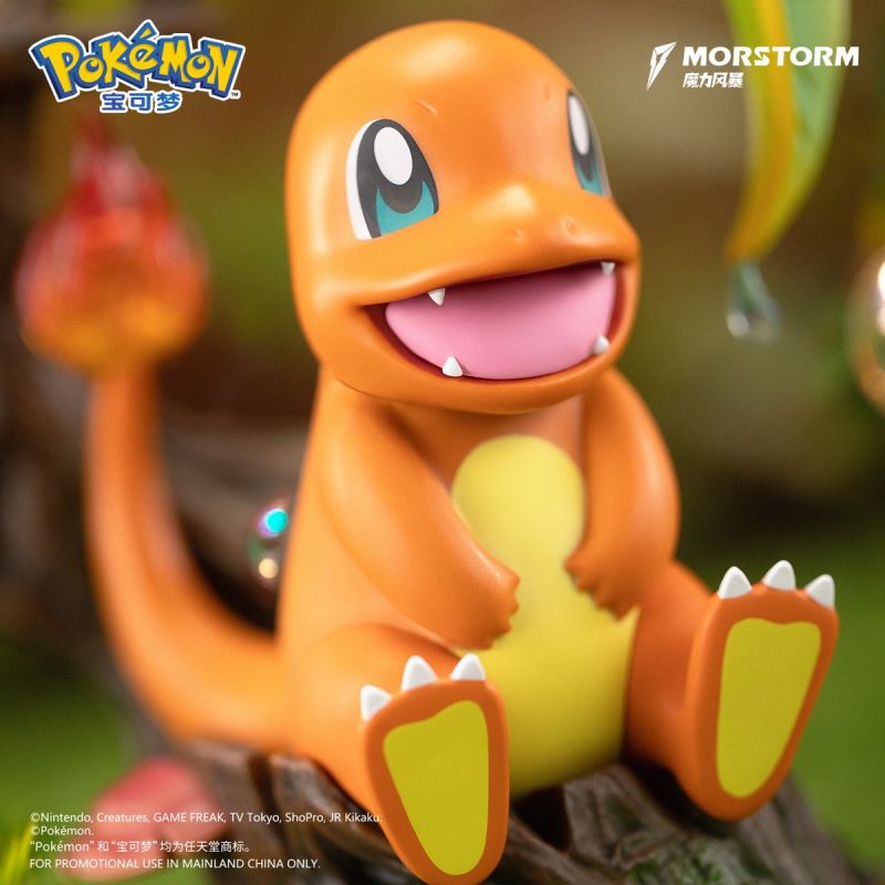 Pikachu, Psyduck, Charmander, Gengar - Pokemon
