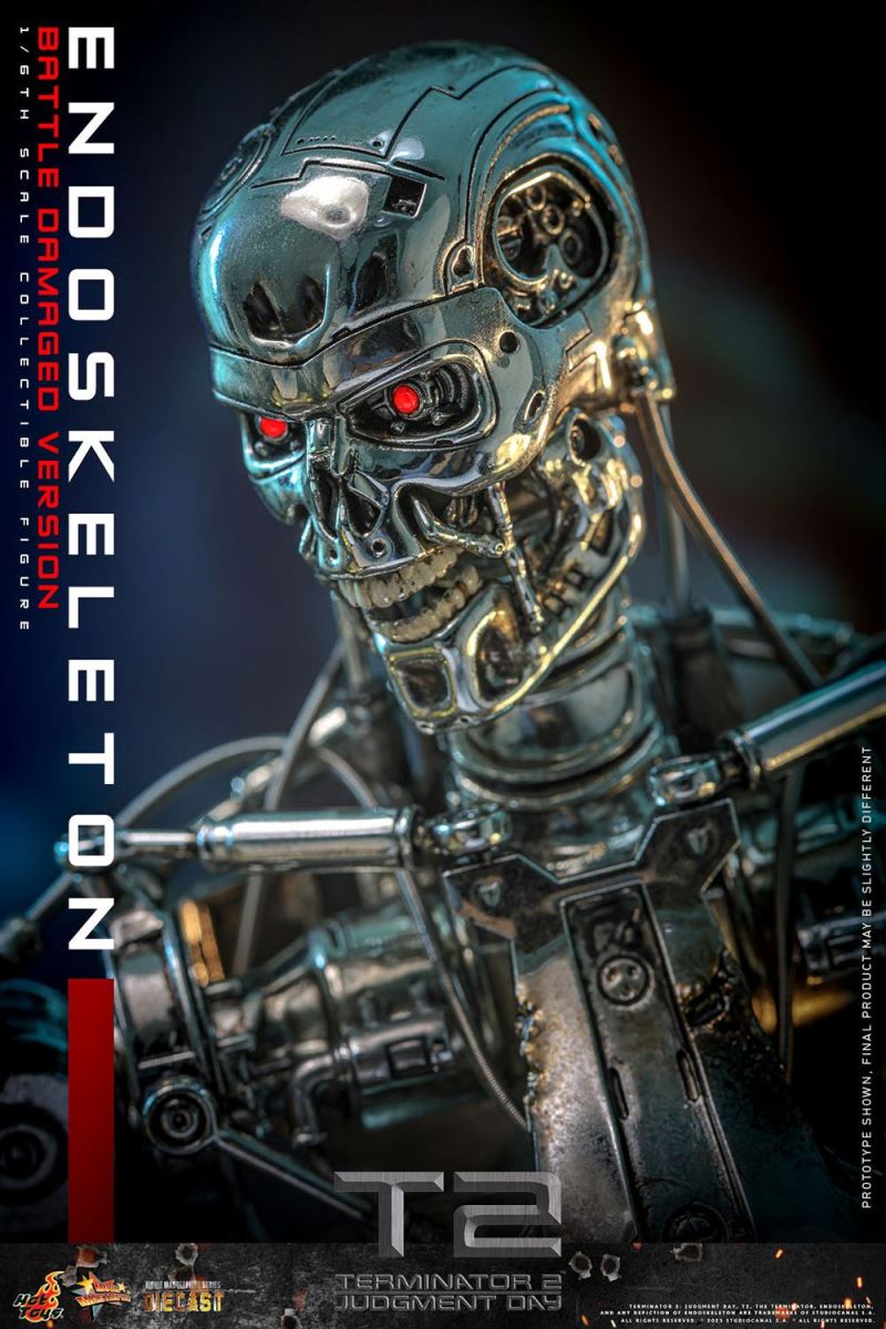 Terminator 2: Judgment Day Endoskeleton (Battle Damaged Version) 1/6