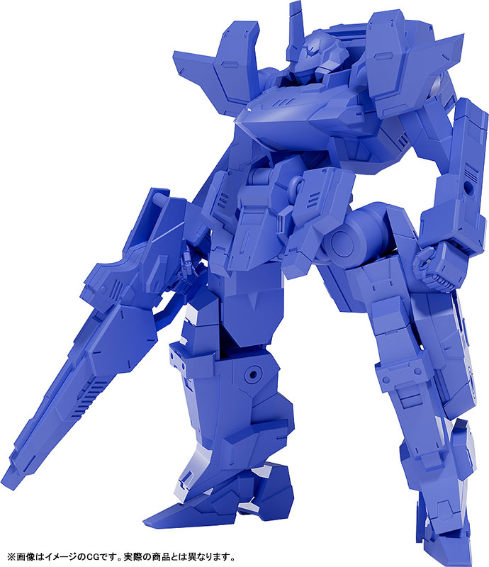 MODEROID Titanomachia SIDE:CC Legatoedge (Blue Ver.) 1/48