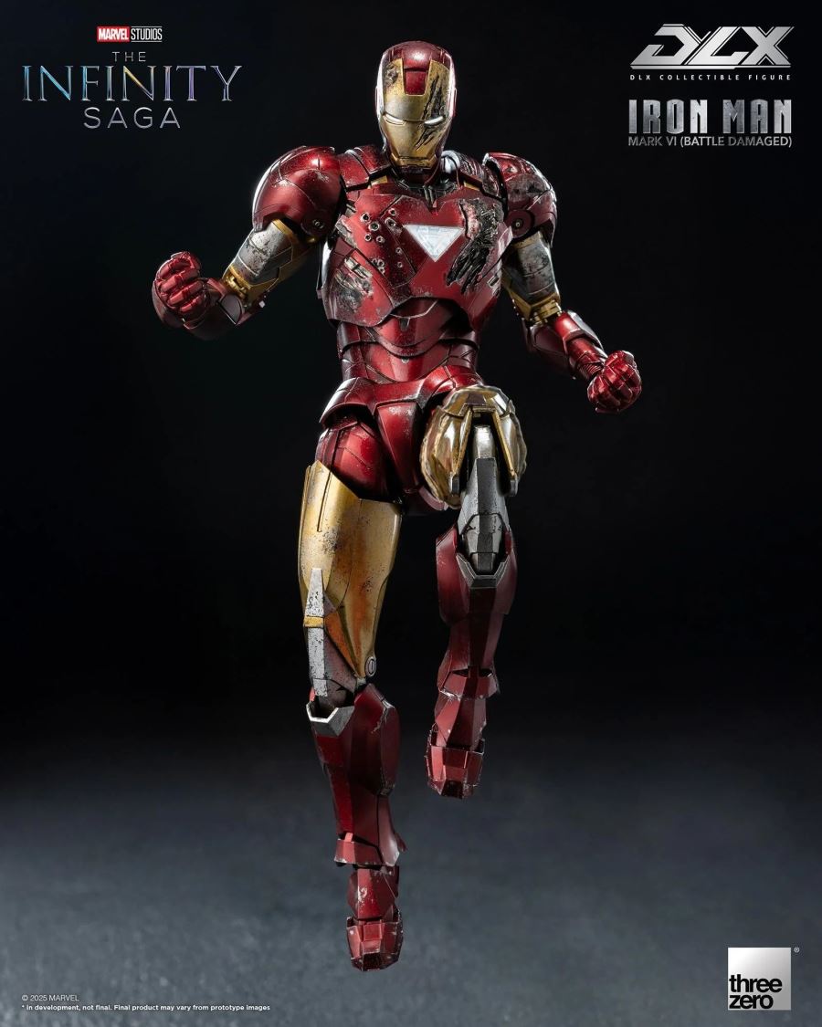 Marvel Studios: Infinity Saga DLX Iron Man Mark VI (Battle Damaged)