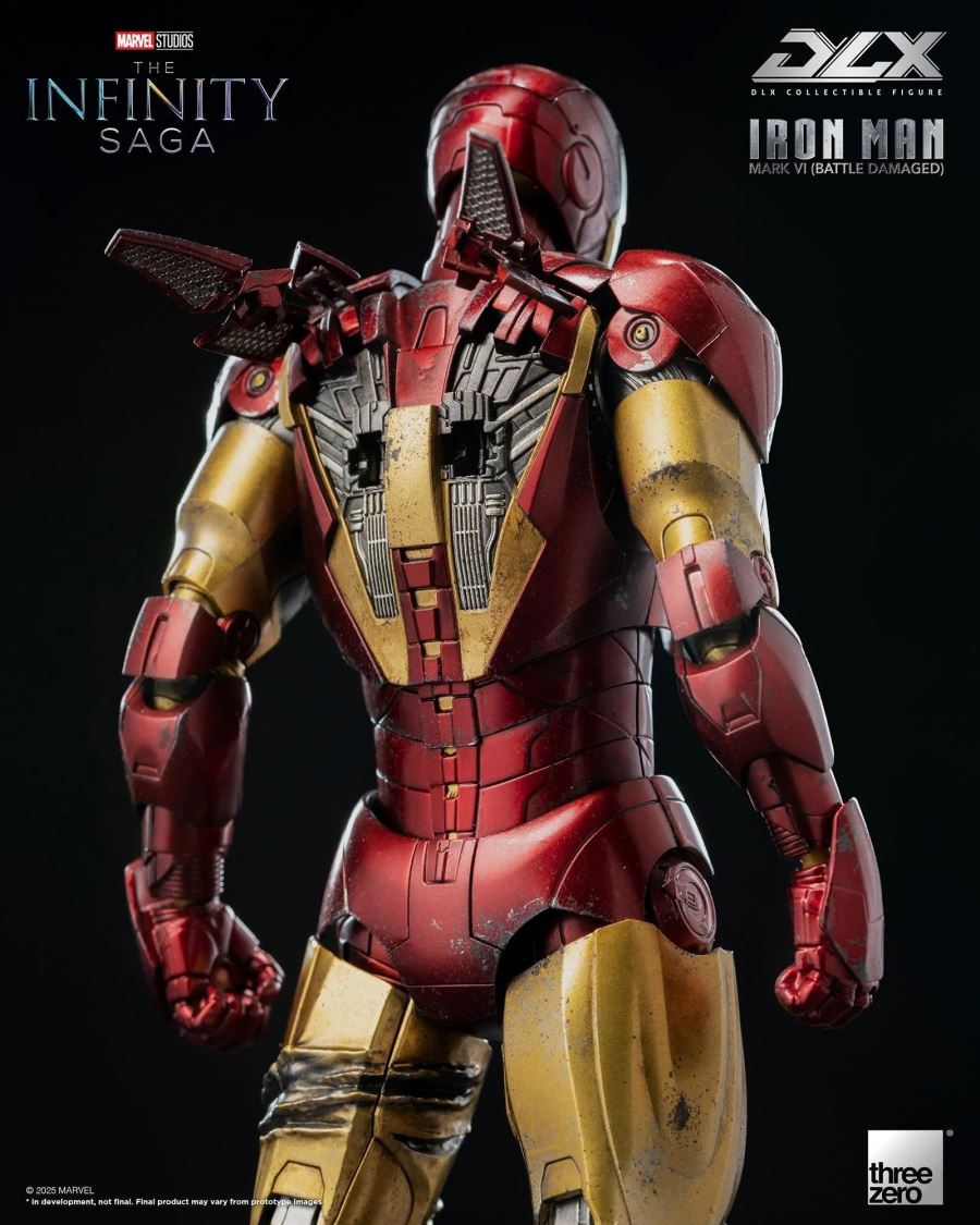 Marvel Studios: Infinity Saga DLX Iron Man Mark VI (Battle Damaged)