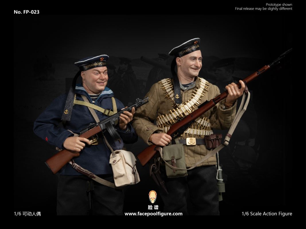 WWII Soviet Navy Rifleman – Black Sea Fleet 1/6