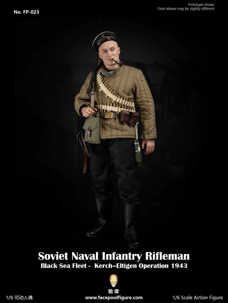 WWII Soviet Navy Rifleman – Black Sea Fleet 1/6