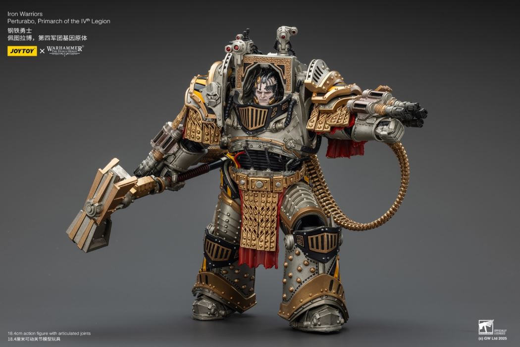 Iron Warrior Perturabo, Primarch of the 4th Legion 1/18