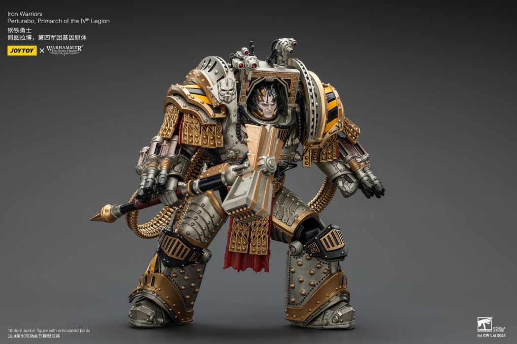 Iron Warrior Perturabo, Primarch of the 4th Legion 1/18