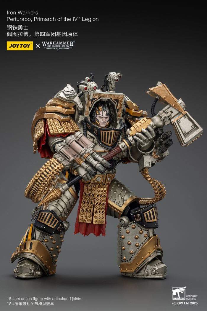Iron Warrior Perturabo, Primarch of the 4th Legion 1/18