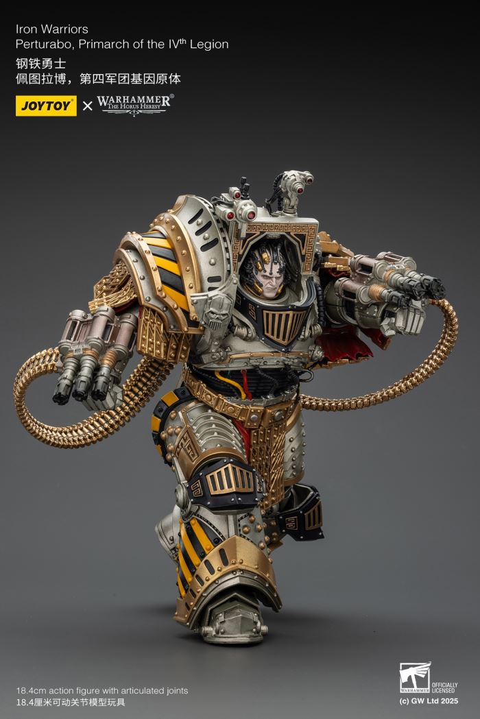 Iron Warrior Perturabo, Primarch of the 4th Legion 1/18