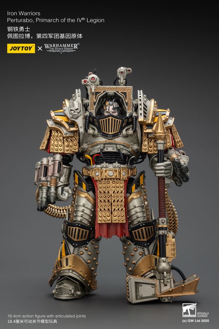 Iron Warrior Perturabo, Primarch of the 4th Legion 1/18