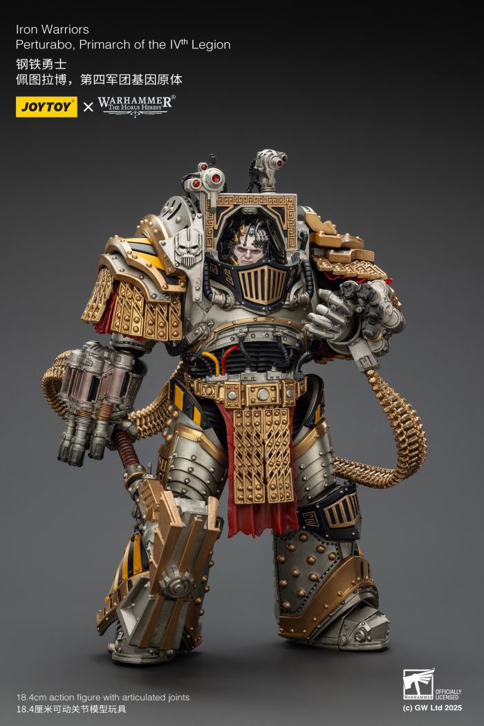 Iron Warrior Perturabo, Primarch of the 4th Legion 1/18