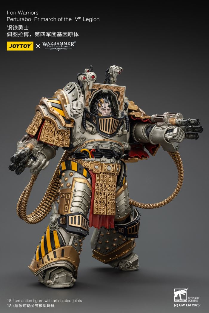 Iron Warrior Perturabo, Primarch of the 4th Legion 1/18