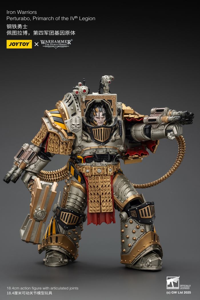 Iron Warrior Perturabo, Primarch of the 4th Legion 1/18