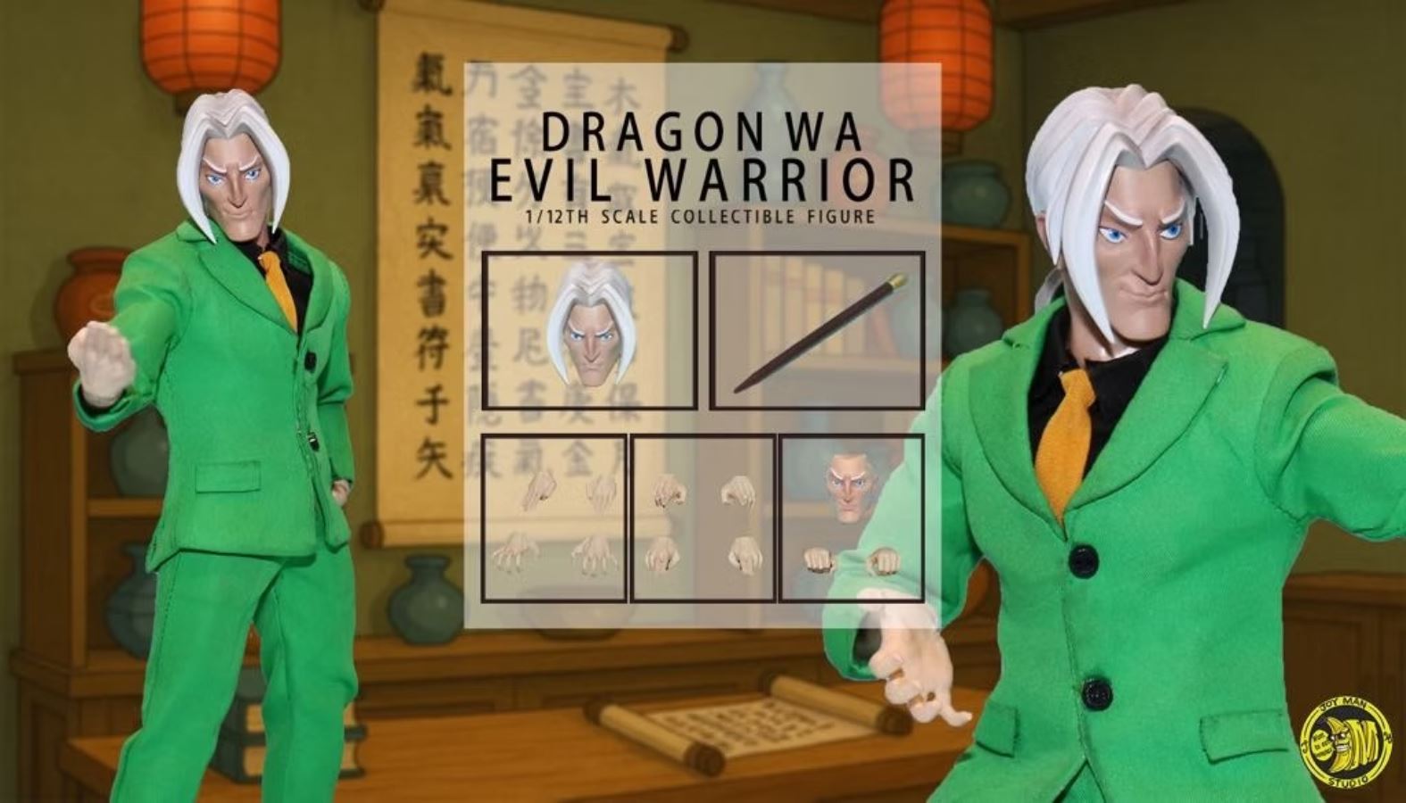 Jackie Chan Adventures Valmont 1/12 Devil Gentleman [JM013]