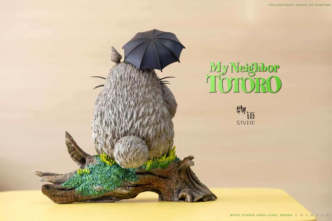 Totoro playing the flute