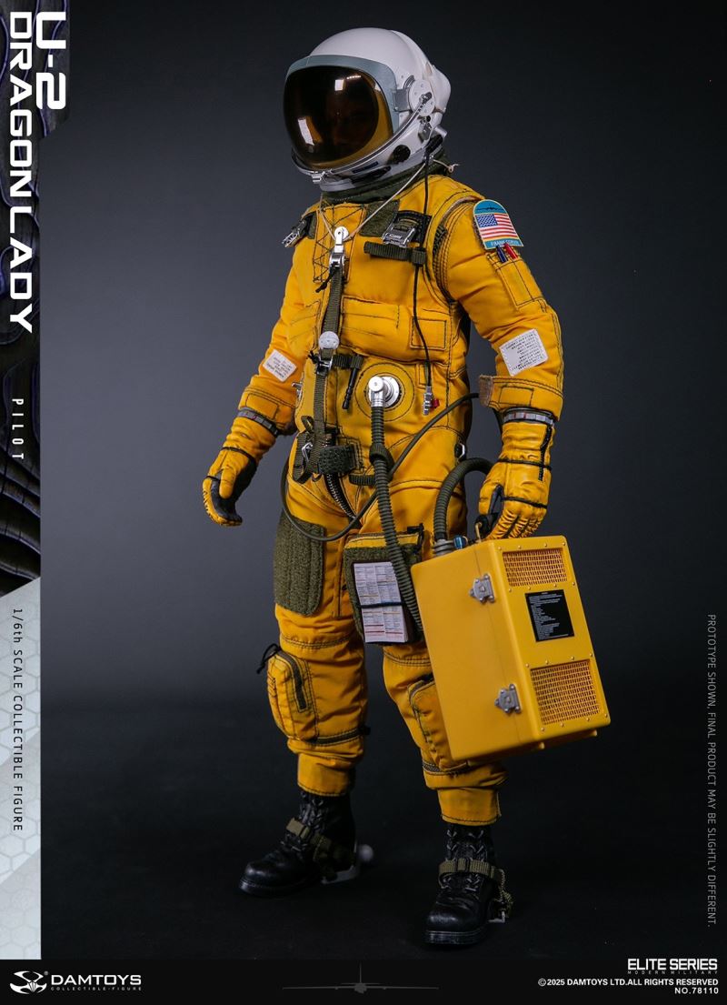 U-2 Dragon Lady Reconnaissance Aircraft Pilot NO.78110 1/6