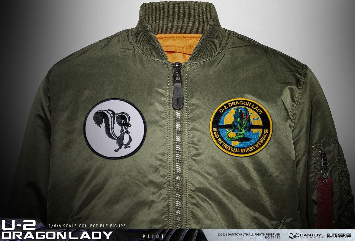 U-2 Dragon Lady Reconnaissance Aircraft Pilot NO.78110 1/6