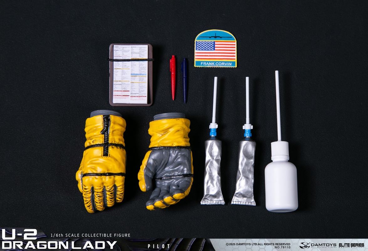 U-2 Dragon Lady Reconnaissance Aircraft Pilot NO.78110 1/6