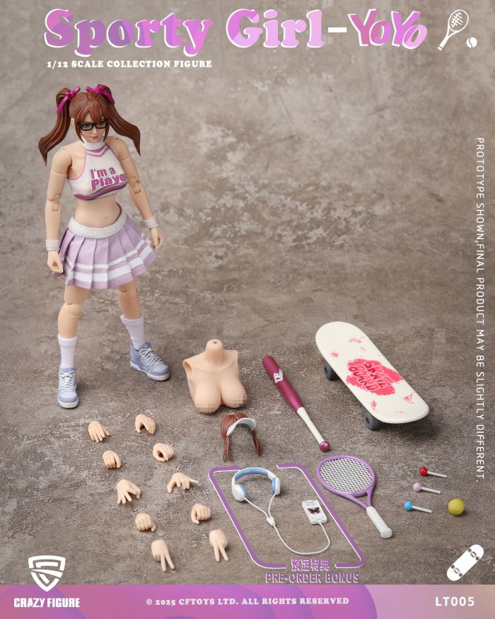 sports girl - Youyou 1/12